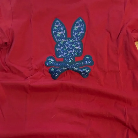 4 Psycho Bunny Kids Shirts Lot of 4! Green/Black/Red/Teal - Picture 7 of 13